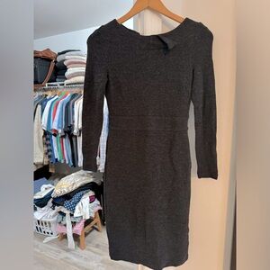 Talbots charcoal dress